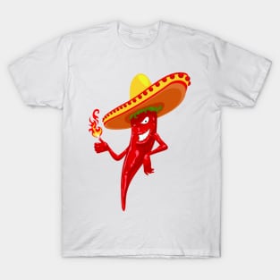 Spicy Red Hot Chili Pepper T-Shirt